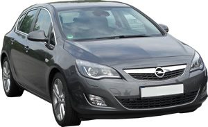 Roof Racks Opel Astra vehicle pic